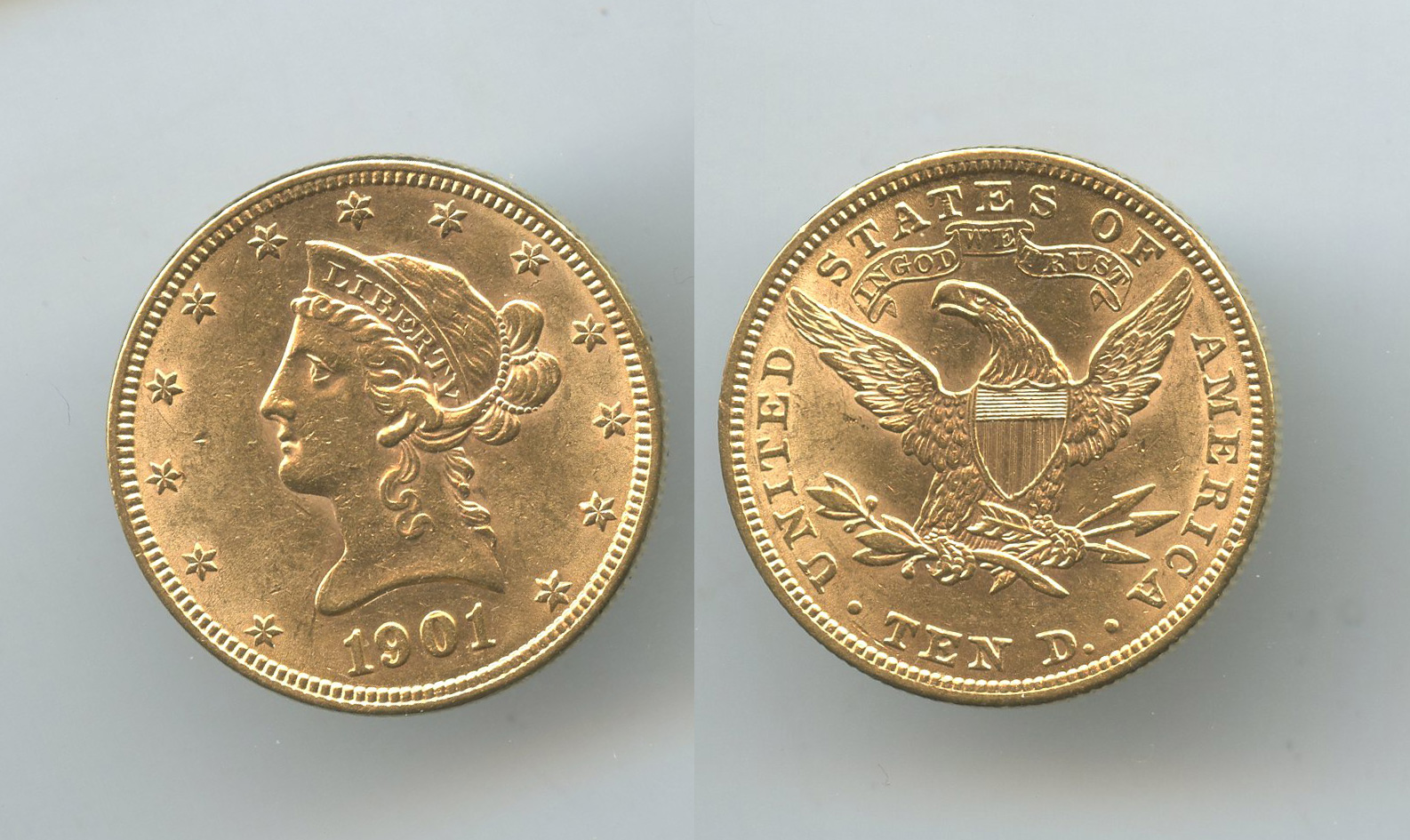 USA, 10 Dollars 1901