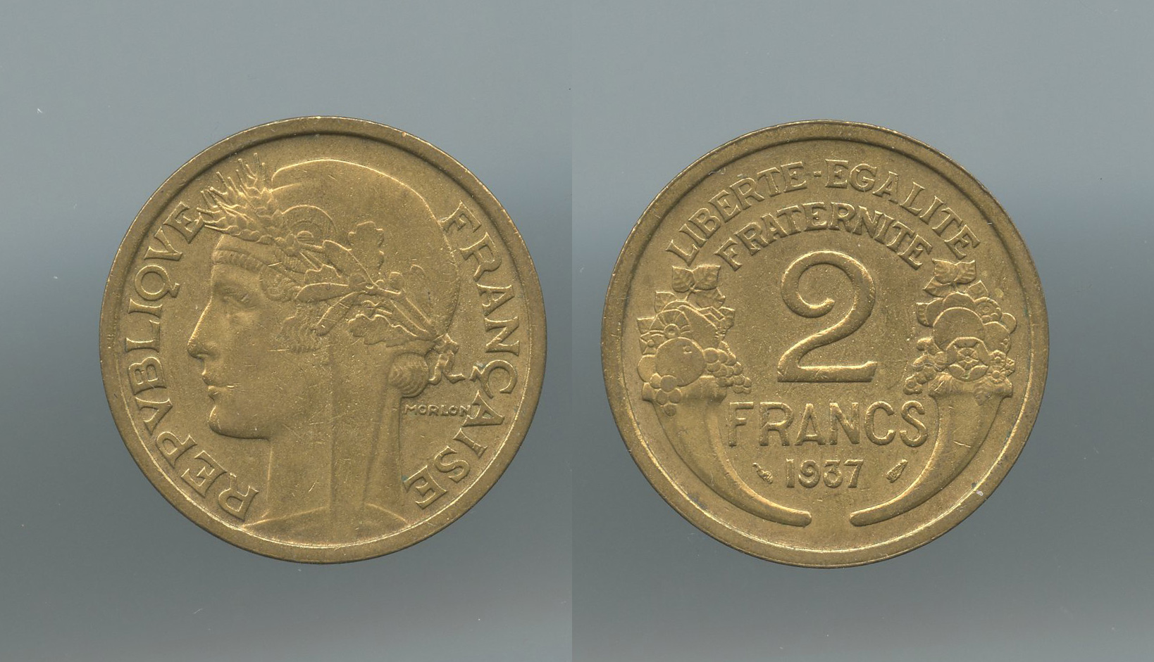 FRANCIA, Terza Repubblica (1870-1940) 2 Franc 1937