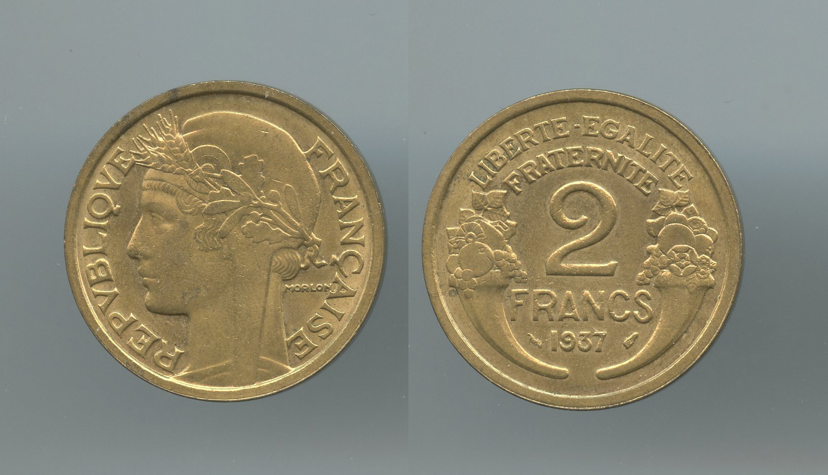 FRANCIA, Terza Repubblica (1870-1940) 2 Franc 1937