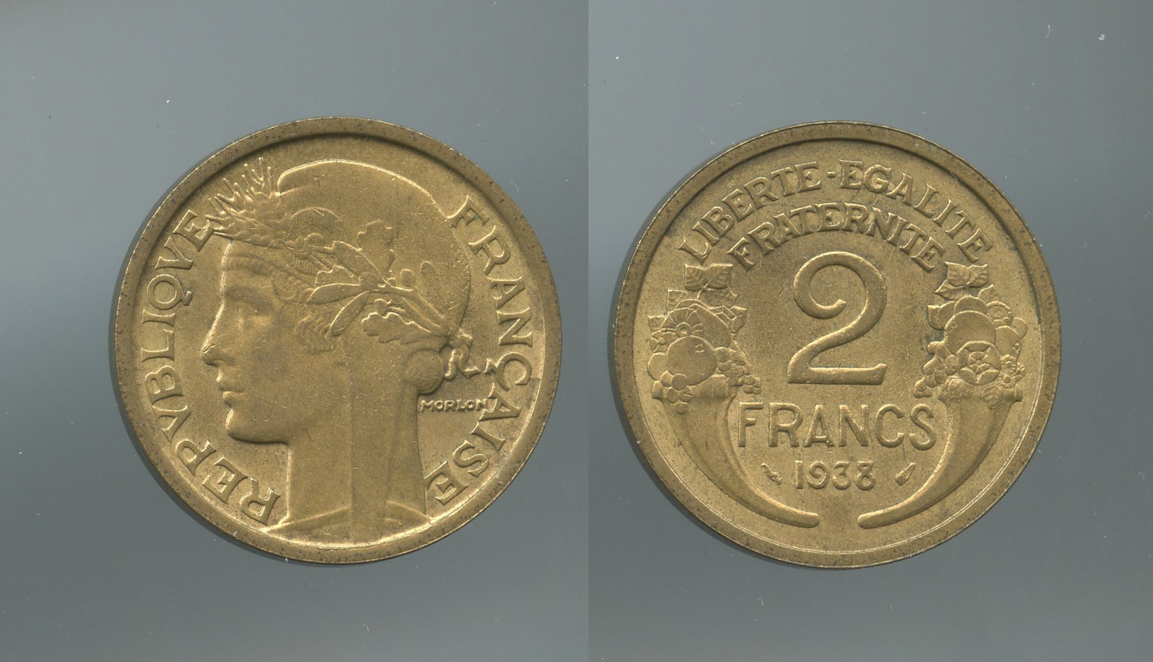 FRANCIA, Terza Repubblica (1870-1940) 2 Franc 1938