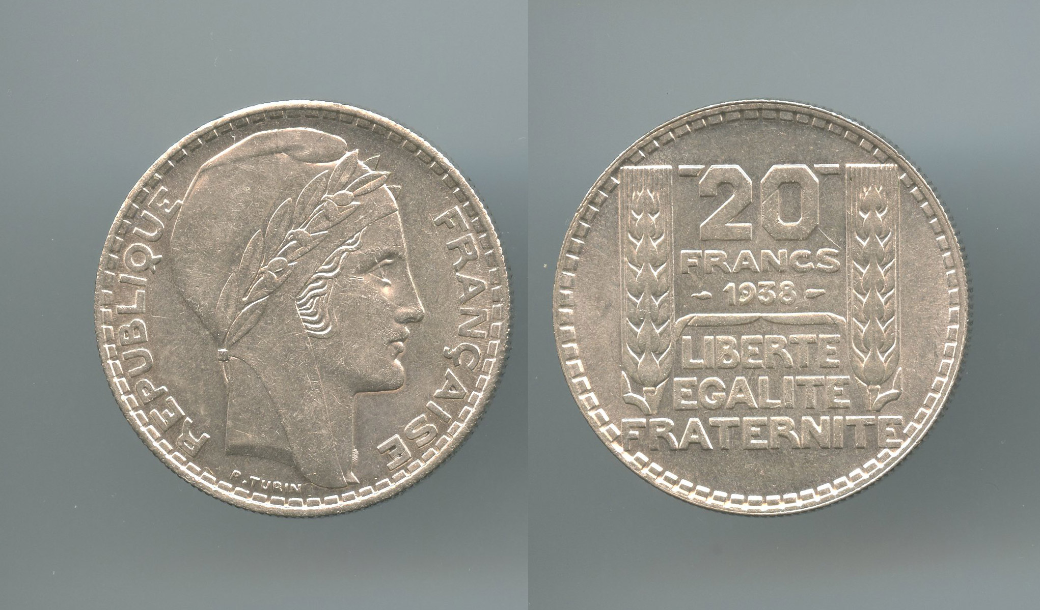 FRANCIA, Terza Repubblica (1870-1940) 20 Francs 1938