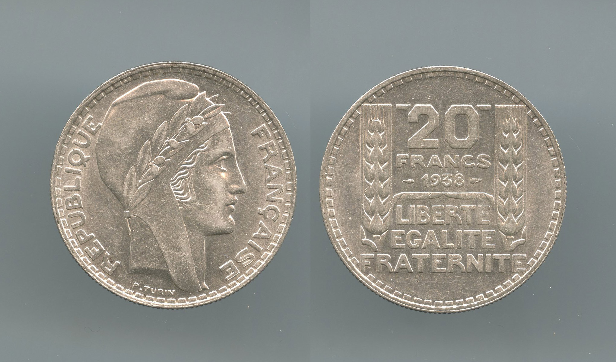 FRANCIA, Terza Repubblica (1870-1940) 20 Francs 1938