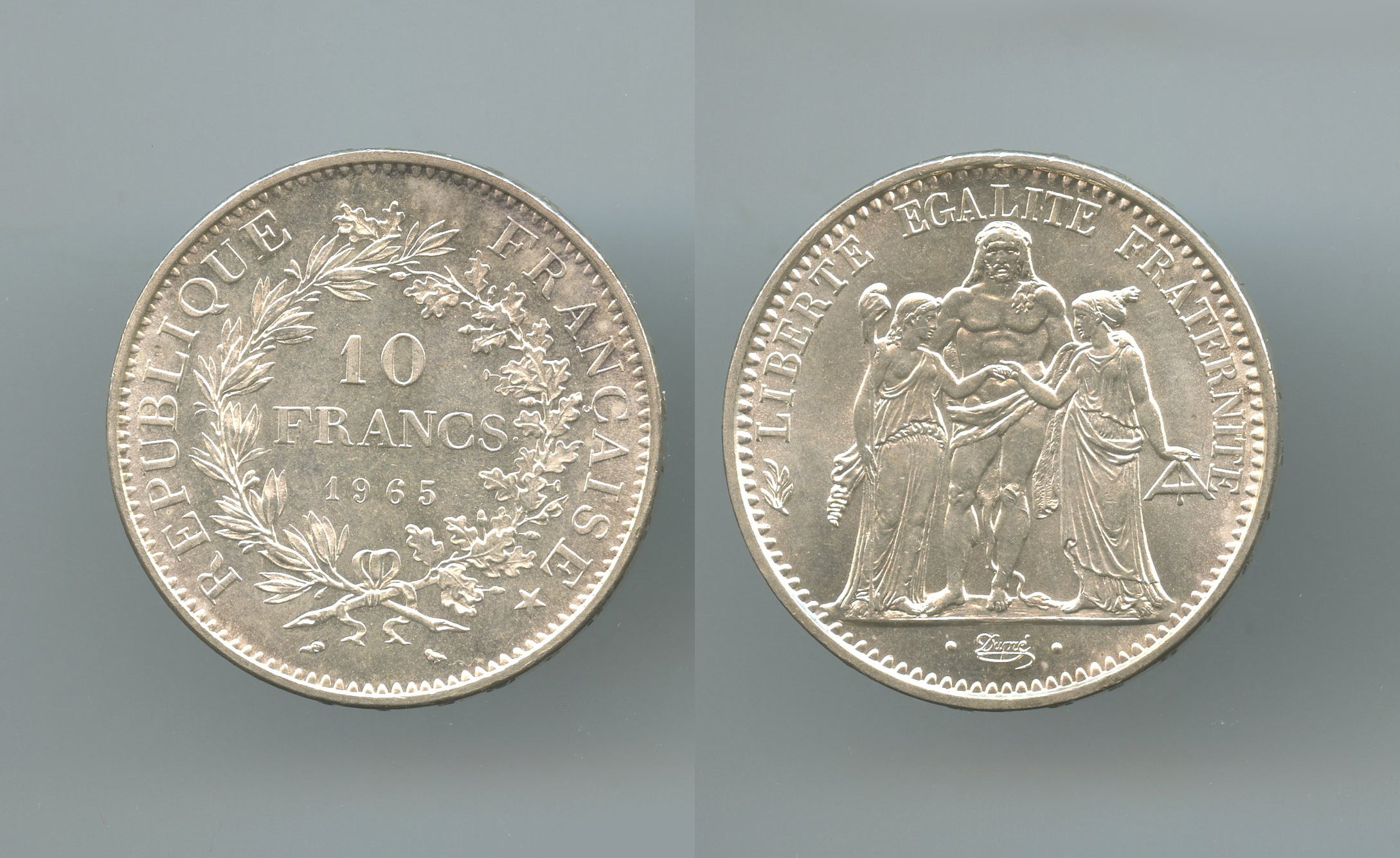 FRANCIA, 10 Francs 1965