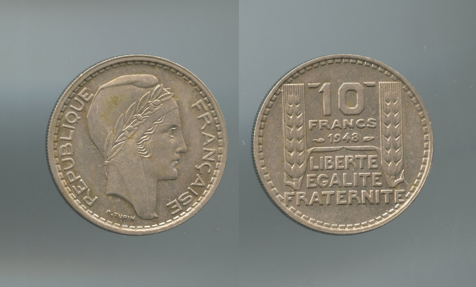 FRANCIA, 10 Francs 1948