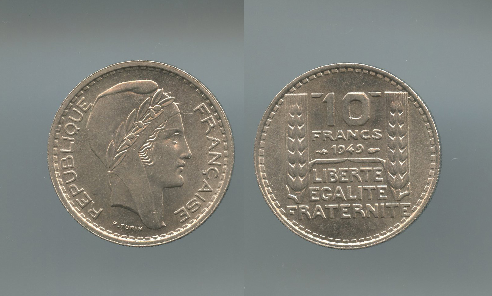 FRANCIA, 10 Francs 1949