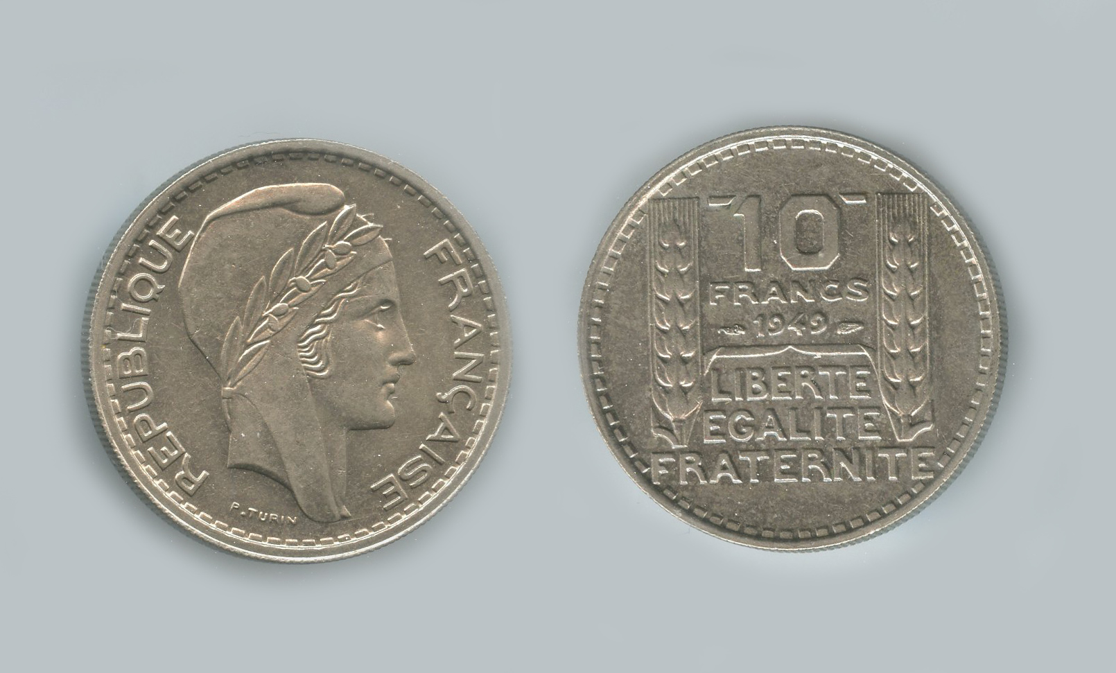 FRANCIA, 10 Francs 1949