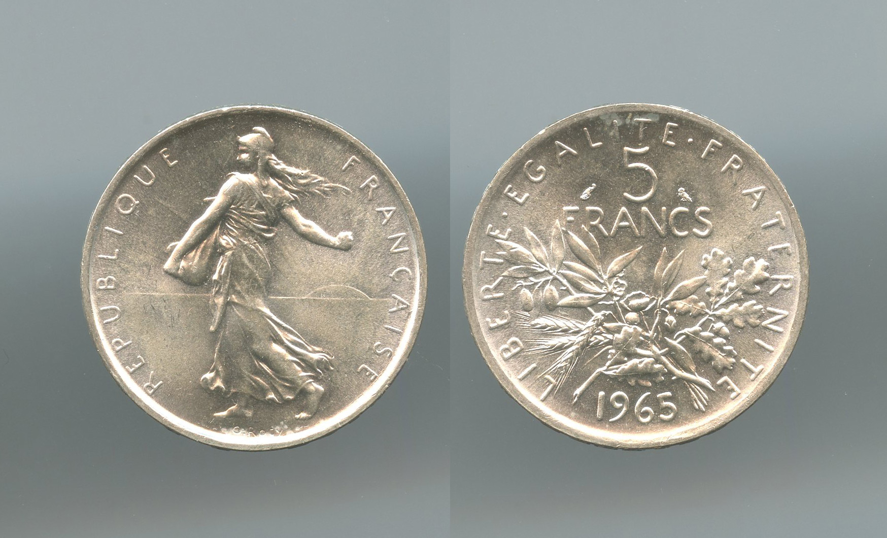 FRANCIA, 5 Francs 1965