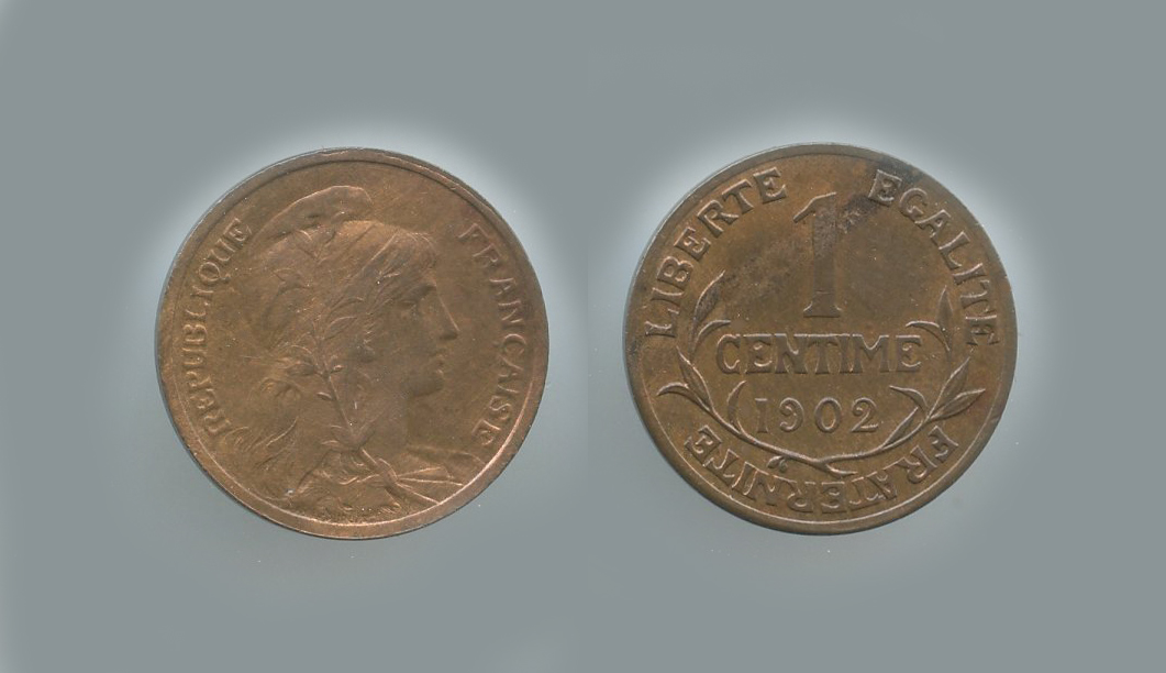 FRANCIA, Terza Repubblica (1870-1940) Centime 1902 A