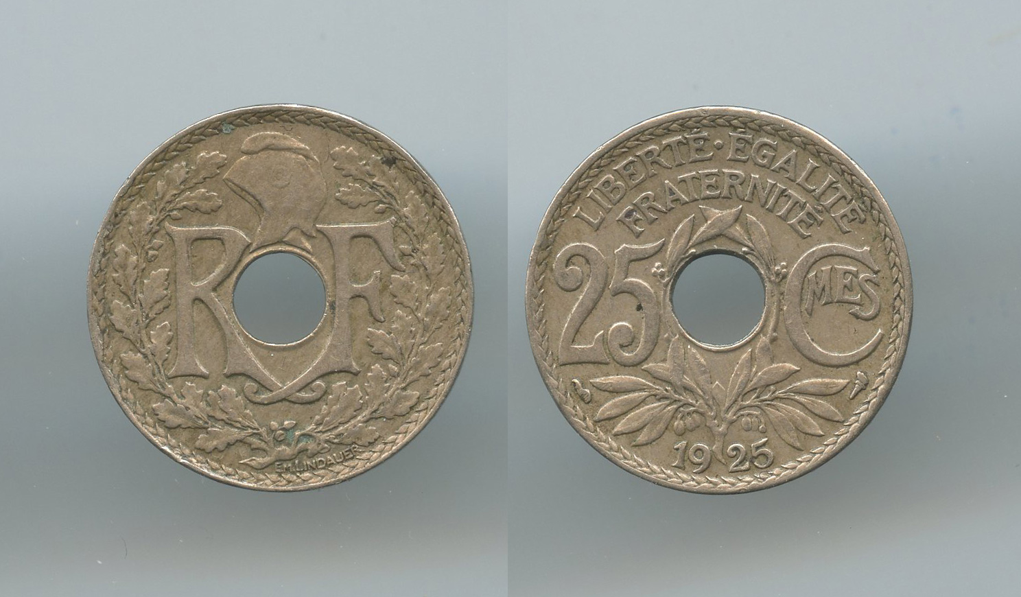 FRANCIA, Terza Repubblica (1870-1940) 25 Centimes 1925