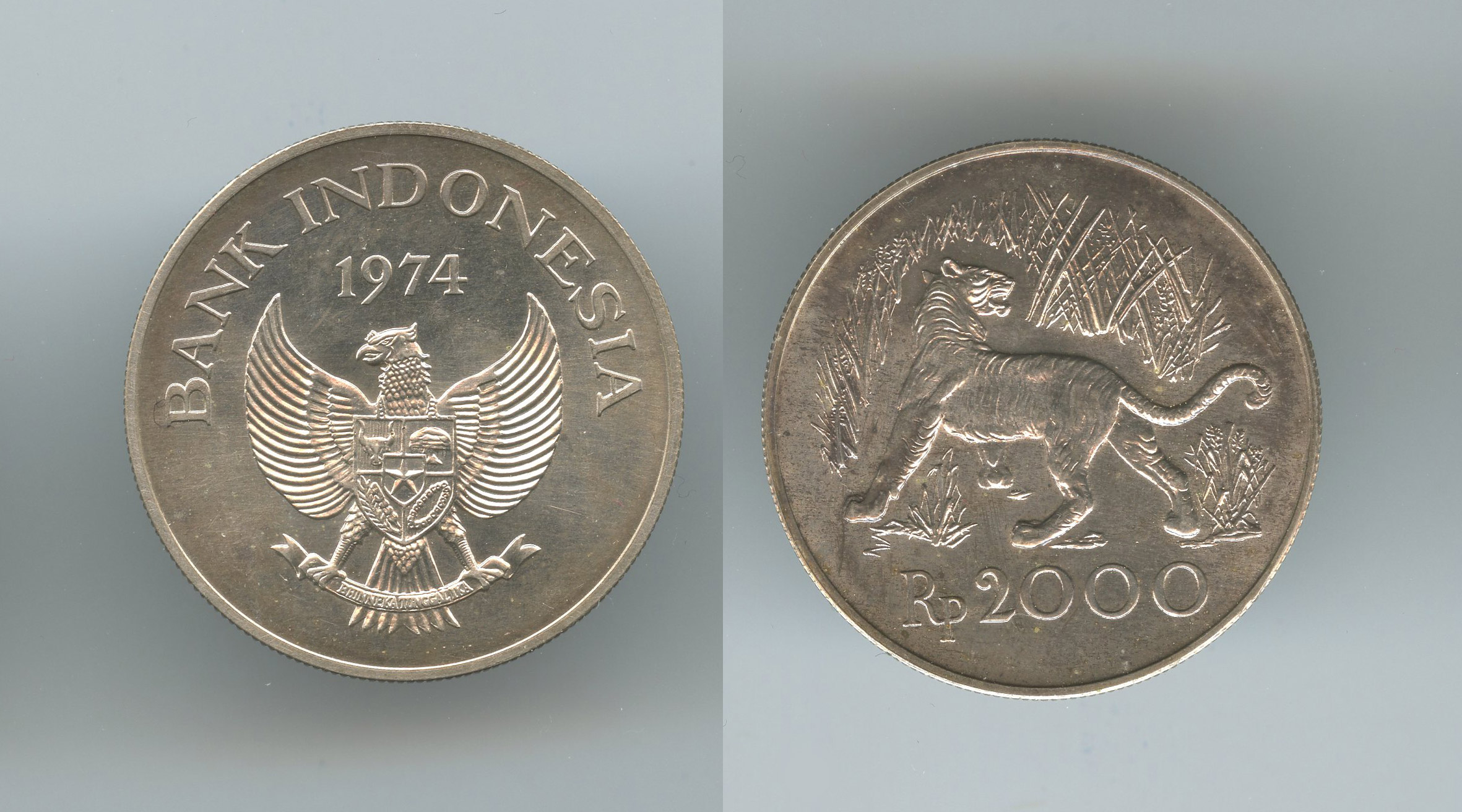 INDONESIA, 2000 Rupiah 1974