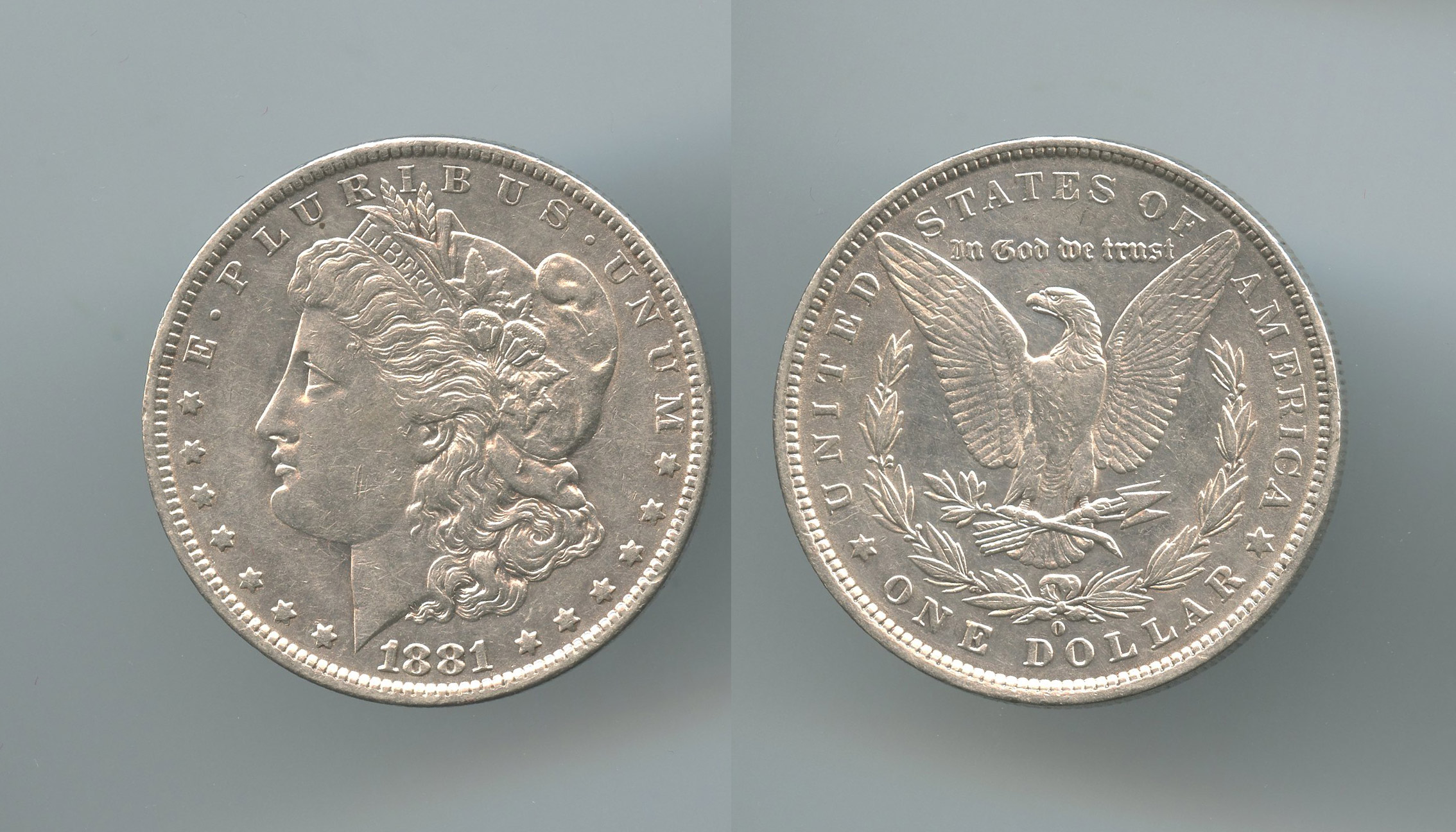 USA, Morgan Dollar 1881 O