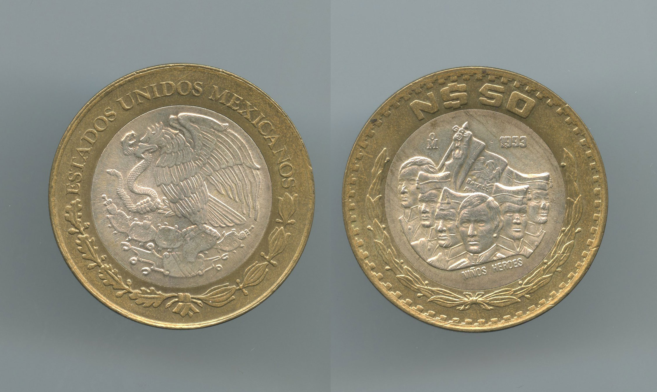 MESSICO, 50 Pesos 1993