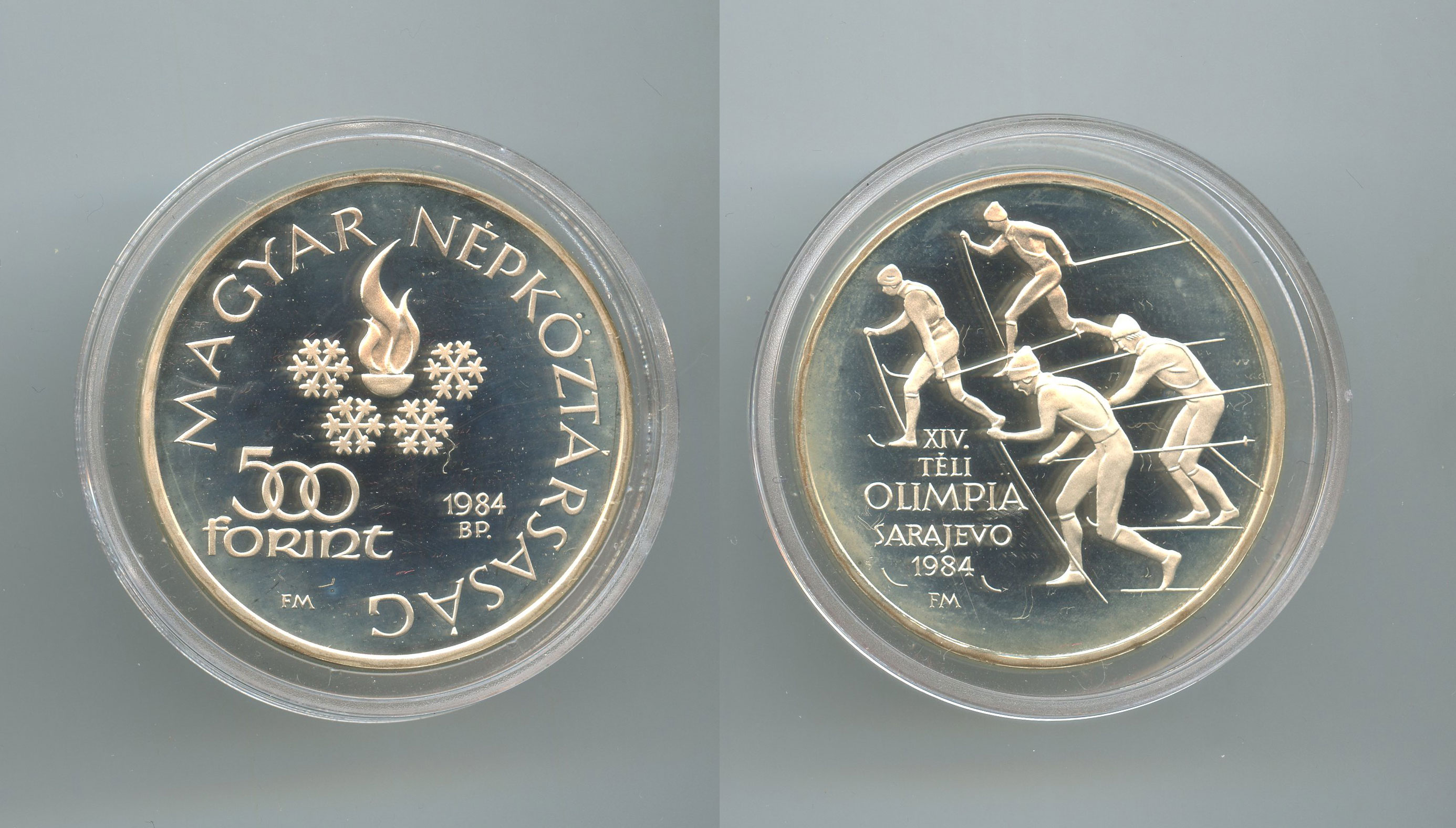 UNGHERIA, 500 Forint 1984 "Olimpiadi Los Angeles '84"