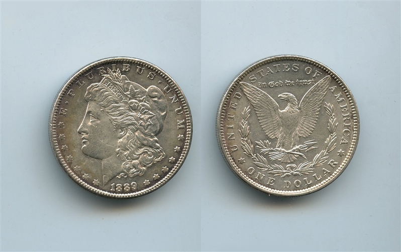 USA, Morgan Dollar 1889 - Clicca l'immagine per chiudere