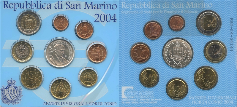 SAN MARINO, Serie Divisionale 2004