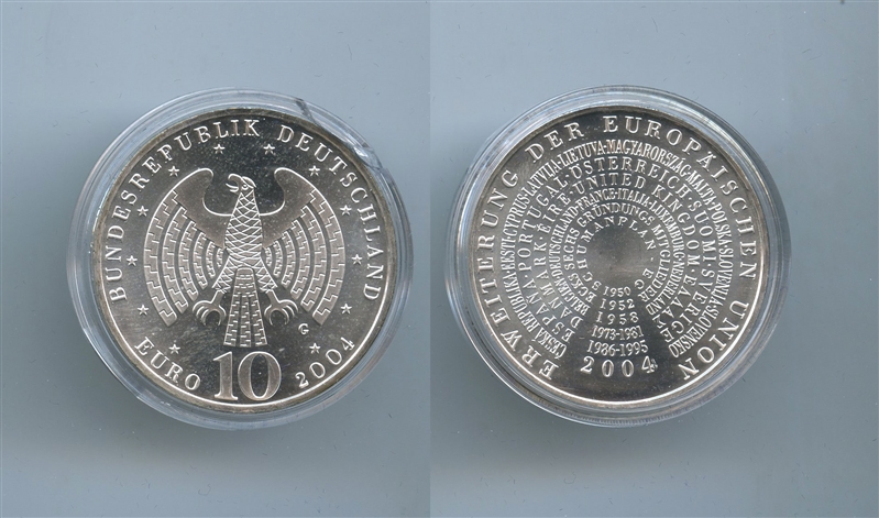 GERMANIA, 10 Euro 2004 G