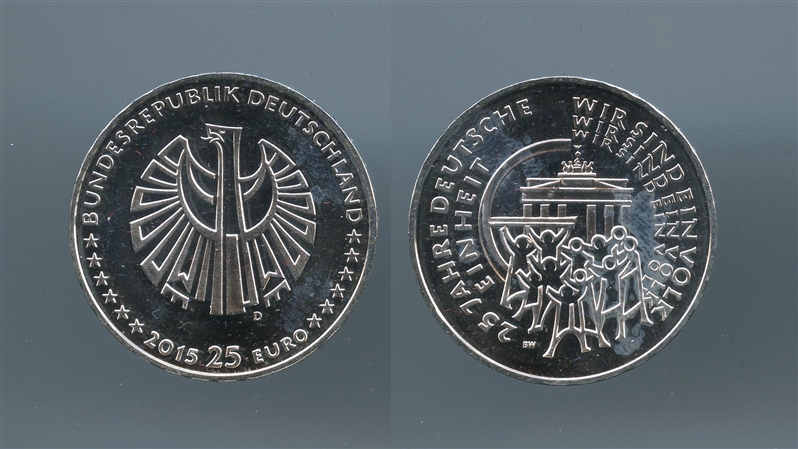 GERMANIA, 25 Euro 2015 D