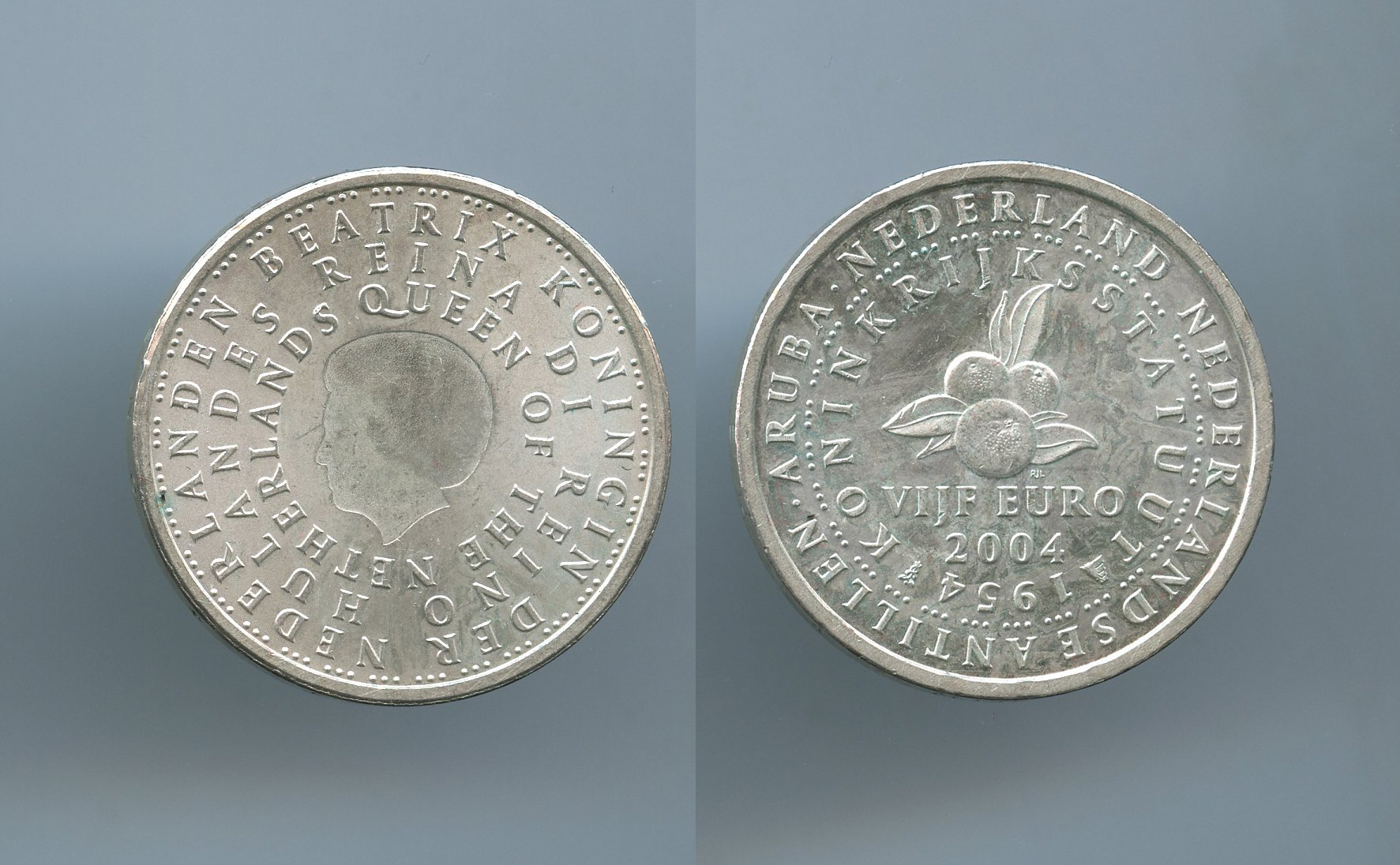 OLANDA, 5 Euro 2004