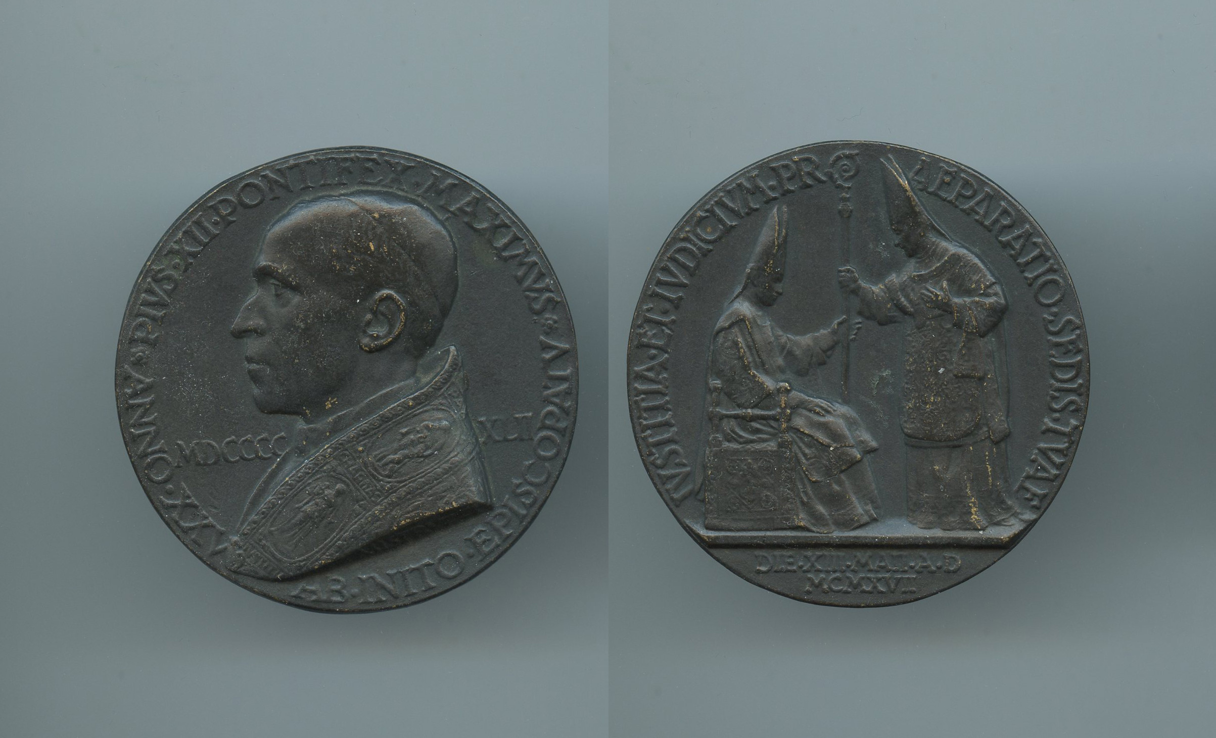 VATICANO, Pio XII (1939-1958) Medaglia 1942 A. XXV