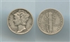 USA, Dime 1937 S, Mercury