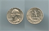 USA, Washington Quarter Dollar 1962