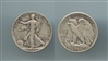 USA, Walking Liberty Half Dollar 1945 D